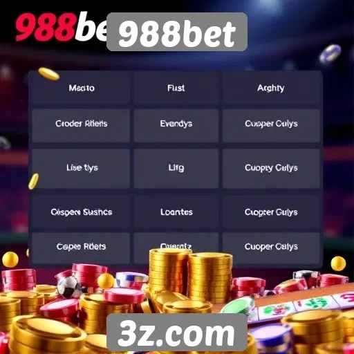 Características principais do site 988bet