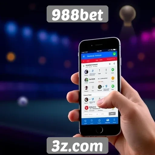 Experiência do usuário em dispositivos móveis no 988bet