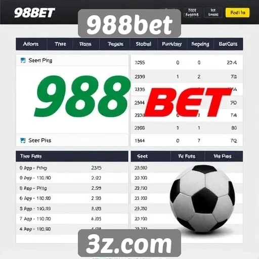 Apostas esportivas em destaque na 988bet